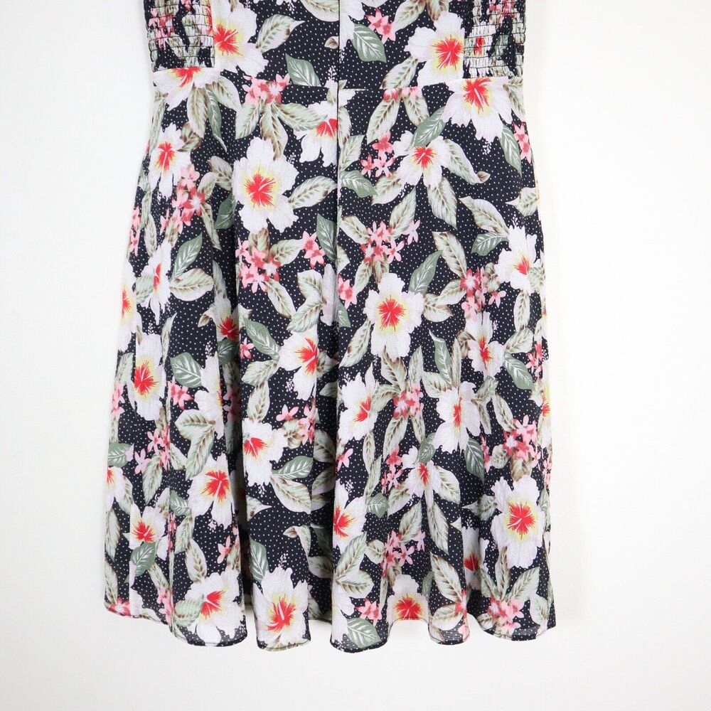 Rebecca Taylor Size 2 Silk Kamea Fleur Mini Dress Floral Print - Picture 11 of 12